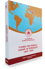 Yüksek Fen Kurulu Kararları
